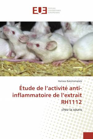 Étude de l’activité anti-inflammatoire de l’extrait RH1112