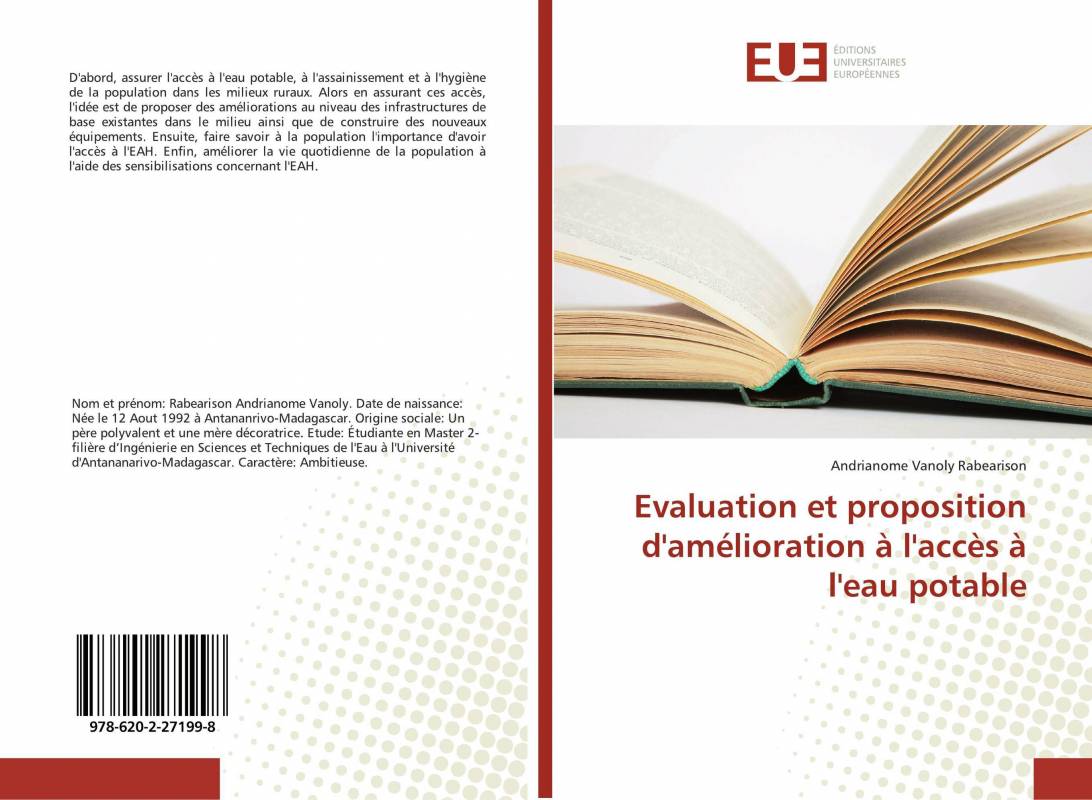 Evaluation et proposition d'amélioration à l'accès à l'eau potable