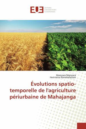Évolutions spatio-temporelle de l&#039;agriculture périurbaine de Mahajanga