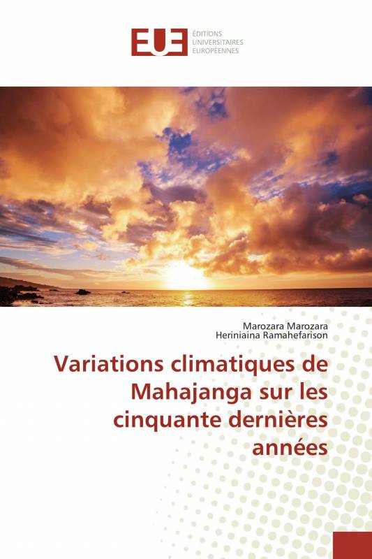 Variations climatiques de Mahajanga sur les cinquante dernières années