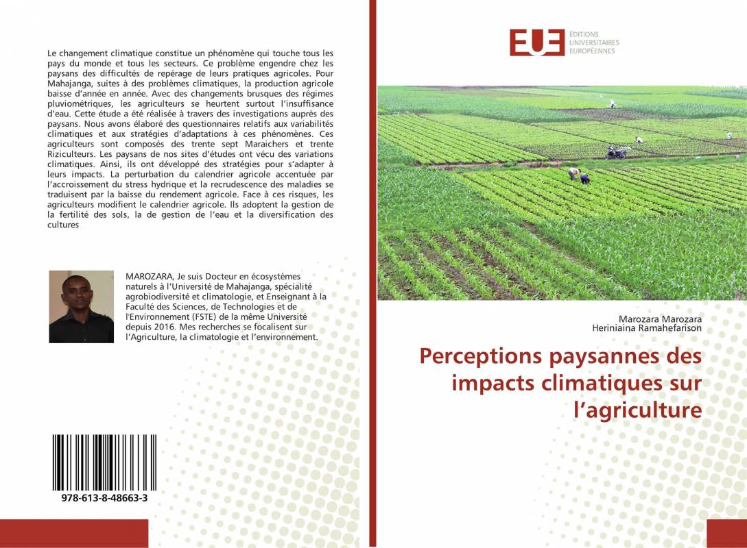 Perceptions paysannes des impacts climatiques sur l’agriculture