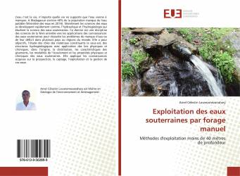 Exploitation des eaux souterraines par forage manuel