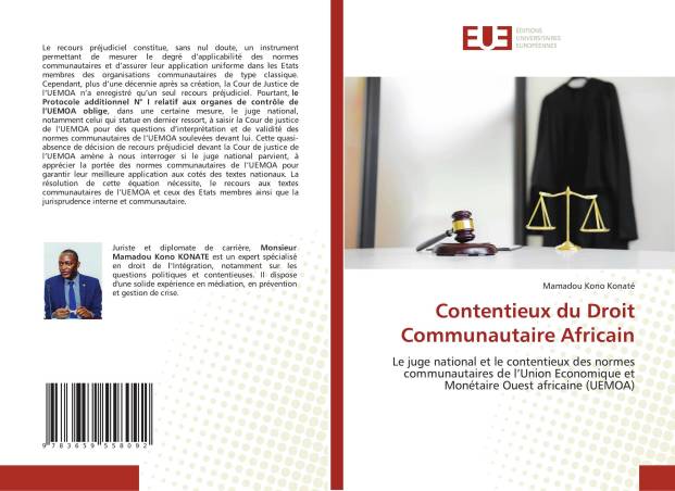 Contentieux du Droit Communautaire Africain