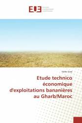 Etude technico économique d'exploitations bananières au Gharb/Maroc
