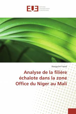 Analyse de la filière échalote dans la zone Office du Niger au Mali
