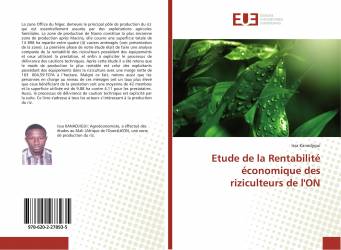 Etude de la Rentabilité économique des riziculteurs de l'ON