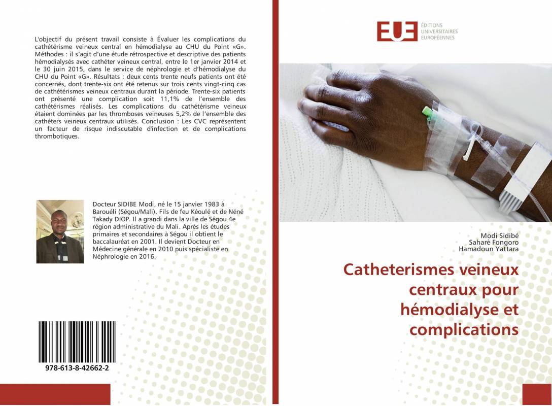 Catheterismes veineux centraux pour hémodialyse et complications