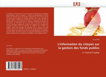 L'information du citoyen sur la gestion des fonds publics