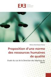 Proposition d’une norme des ressources humaines de qualité