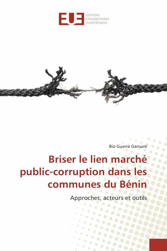 Briser le lien marché public-corruption dans les communes du Bénin