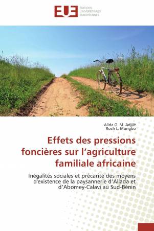 Effets des pressions foncières sur l’agriculture familiale africaine