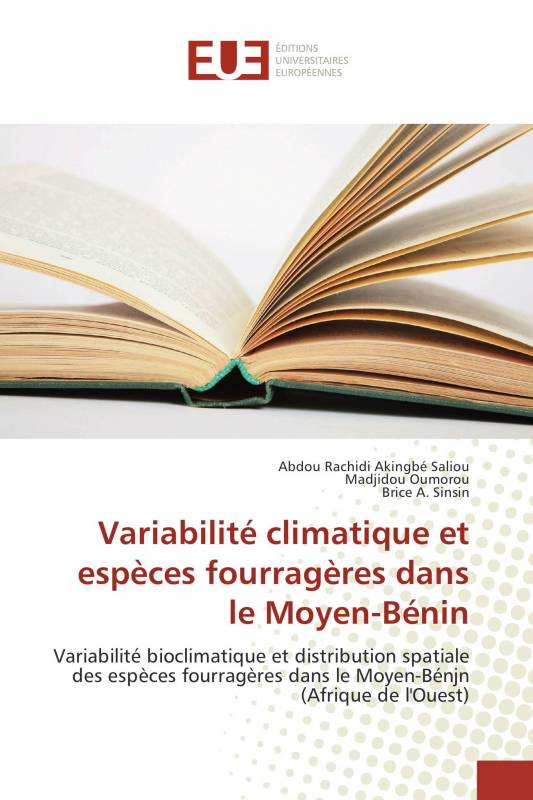 Variabilité climatique et espèces fourragères dans le Moyen-Bénin