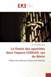 Le Statut des apatrides dans l'espace CEDEAO: cas du Bénin