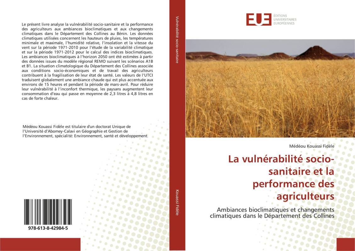 La vulnérabilité socio-sanitaire et la performance des agriculteurs