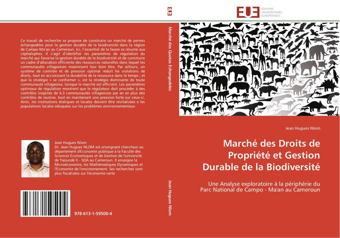 Marché des Droits de Propriété et Gestion Durable de la Biodiversité