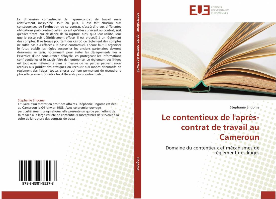 Le contentieux de l'après-contrat de travail au Cameroun