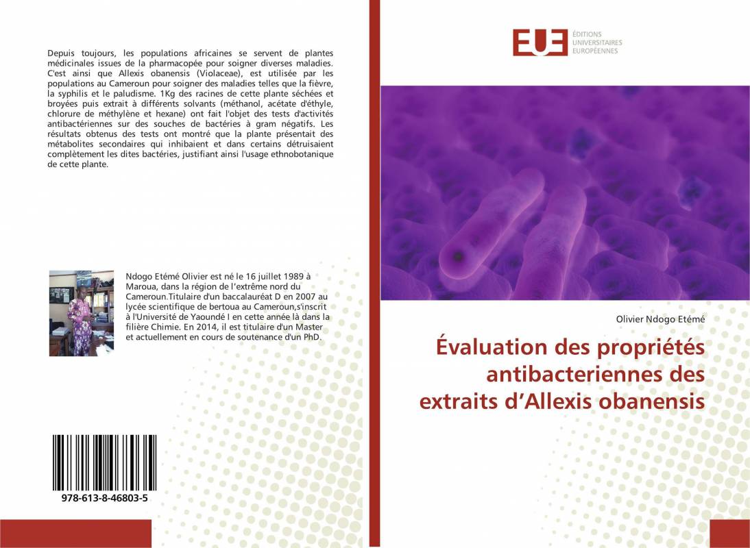 Évaluation des propriétés antibacteriennes des extraits d’Allexis obanensis