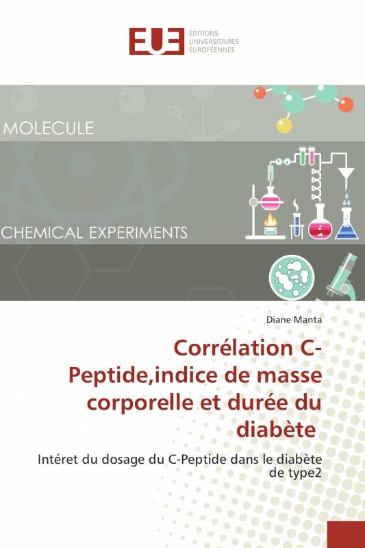 Corrélation C-Peptide,indice de masse corporelle et durée du diabète