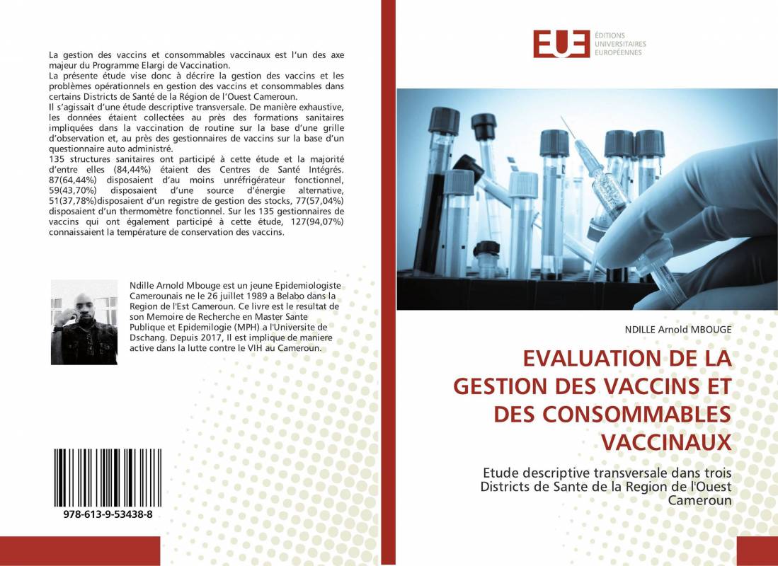 EVALUATION DE LA GESTION DES VACCINS ET DES CONSOMMABLES VACCINAUX