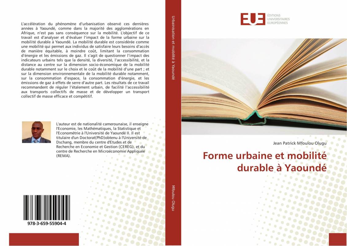 Forme urbaine et mobilité durable à Yaoundé