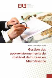 Gestion des approvisionnements du matériel de bureau en Microfinance