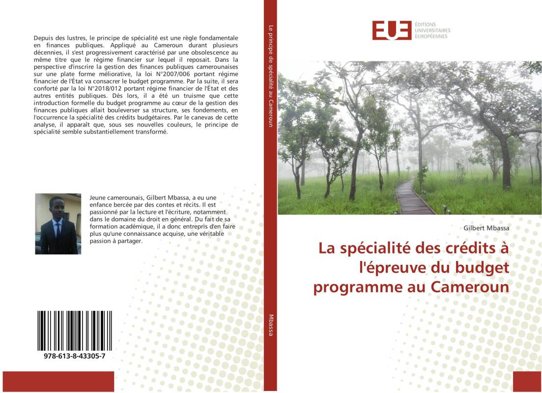 La spécialité des crédits à l'épreuve du budget programme au Cameroun