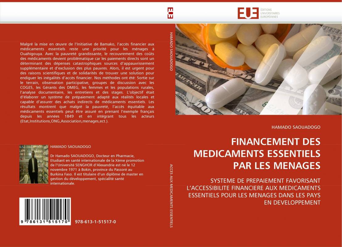 FINANCEMENT DES MEDICAMENTS ESSENTIELS PAR LES MENAGES