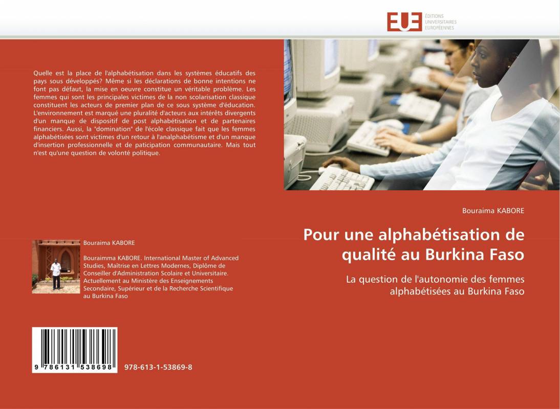 Pour une alphabétisation de qualité au Burkina Faso