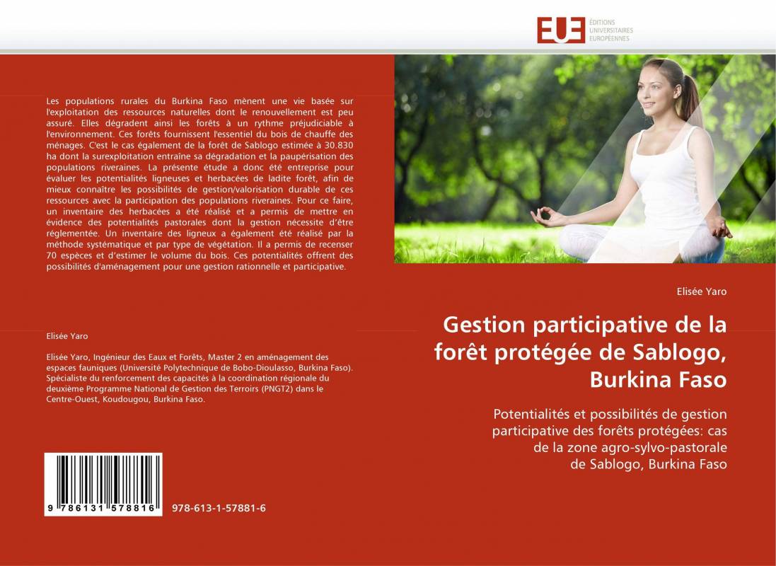 Gestion participative de la forêt protégée de Sablogo, Burkina Faso