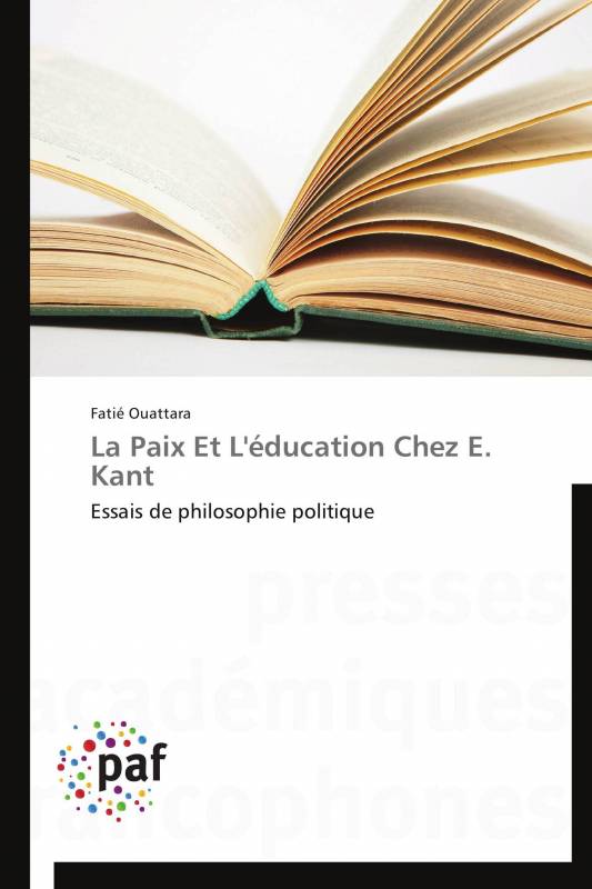 La Paix Et L'éducation Chez E. Kant