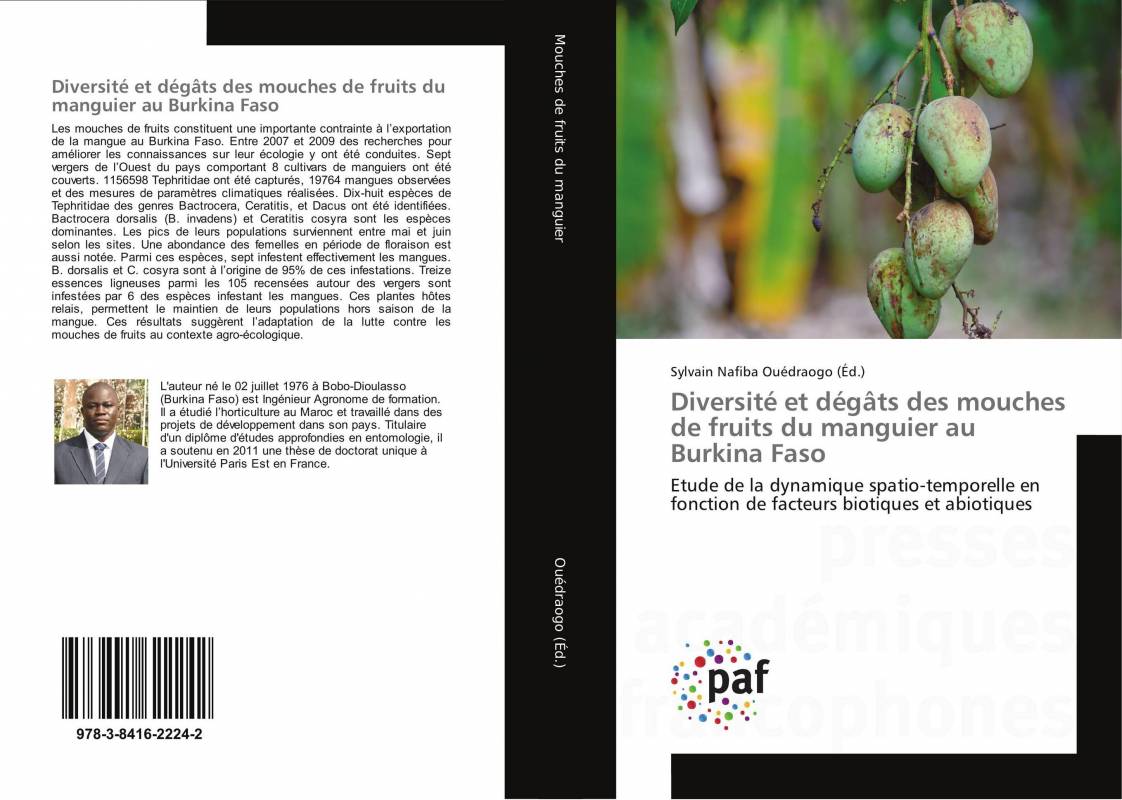 Diversité et dégâts des mouches de fruits du manguier au Burkina Faso