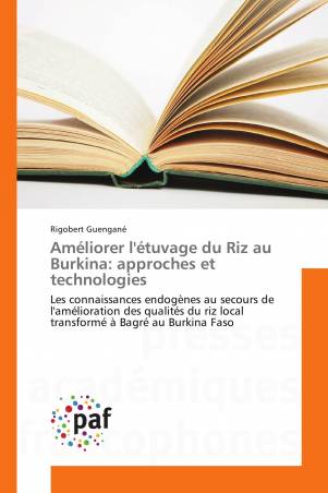 Améliorer l'étuvage du Riz au Burkina: approches et technologies