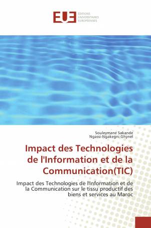 Impact des Technologies de l'Information et de la Communication(TIC)