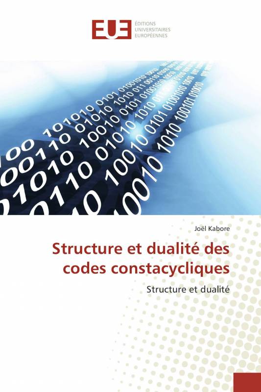 Structure et dualité des codes constacycliques
