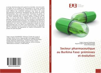 Secteur pharmaceutique au Burkina Faso: prémisses et évolution