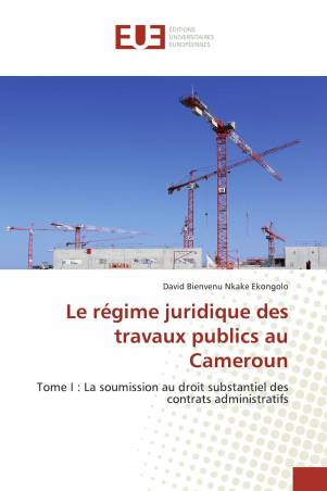 Le régime juridique des travaux publics au Cameroun
