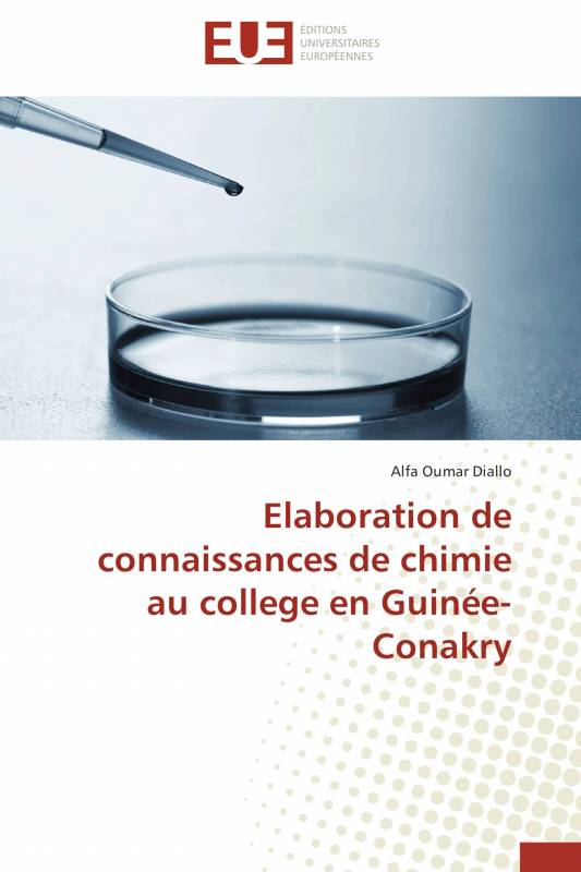 Elaboration de connaissances de chimie au college en Guinée-Conakry