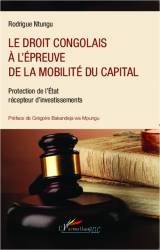 Le droit congolais à l'épreuve de la mobilité du capital