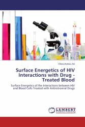 Surface Energetics of HIV Interactions with Drug - Treated Blood