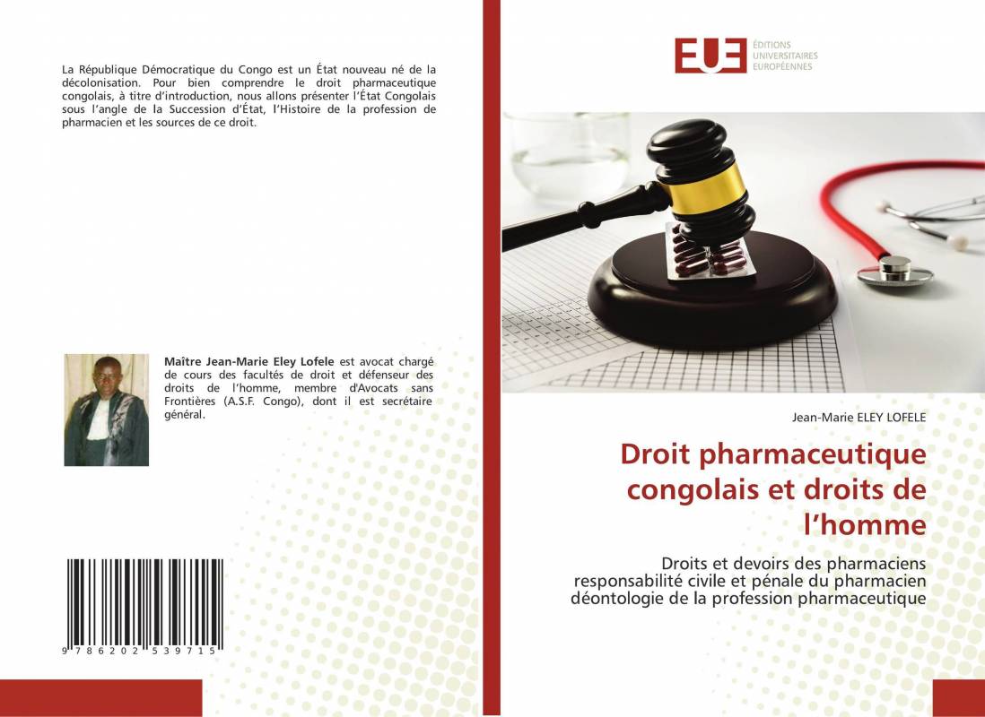 Droit pharmaceutique congolais et droits de l’homme