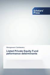 Listed Private Equity Fund peformance determinants