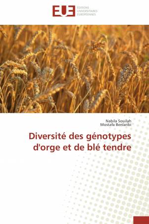 Diversité des génotypes d&#039;orge et de blé tendre