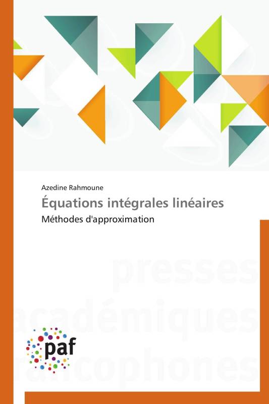 Équations intégrales linéaires