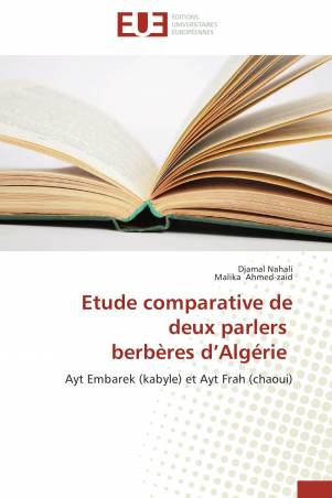 Etude comparative de deux parlers berbères d’Algérie