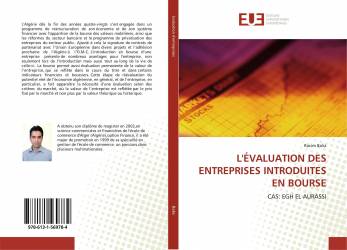 L'ÉVALUATION DES ENTREPRISES INTRODUITES EN BOURSE