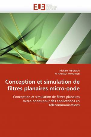 Conception et simulation de filtres planaires micro-onde