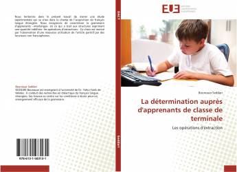 La détermination auprès d'apprenants de classe de terminale