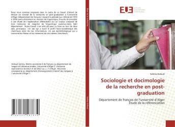 Sociologie et docimologie de la recherche en post-graduation