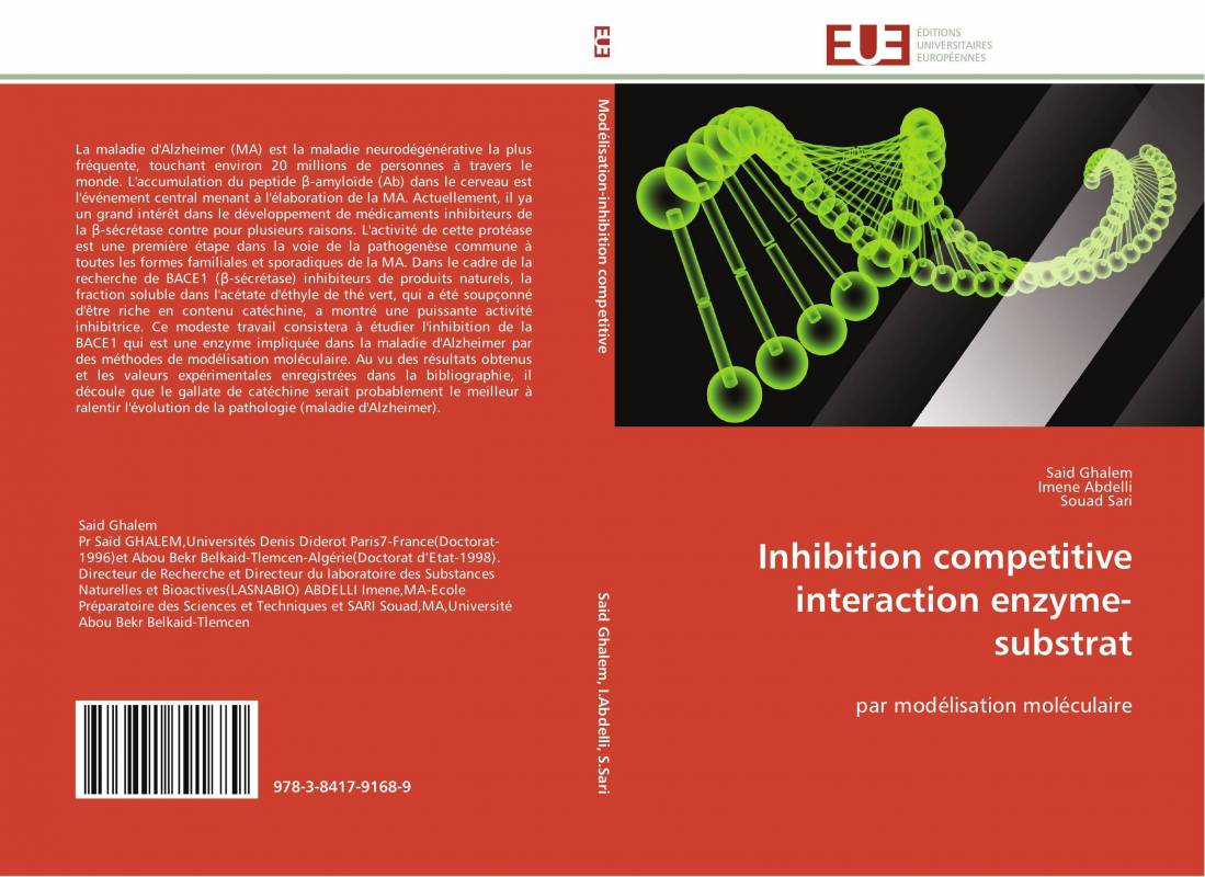 Inhibition competitive  interaction enzyme-substrat
