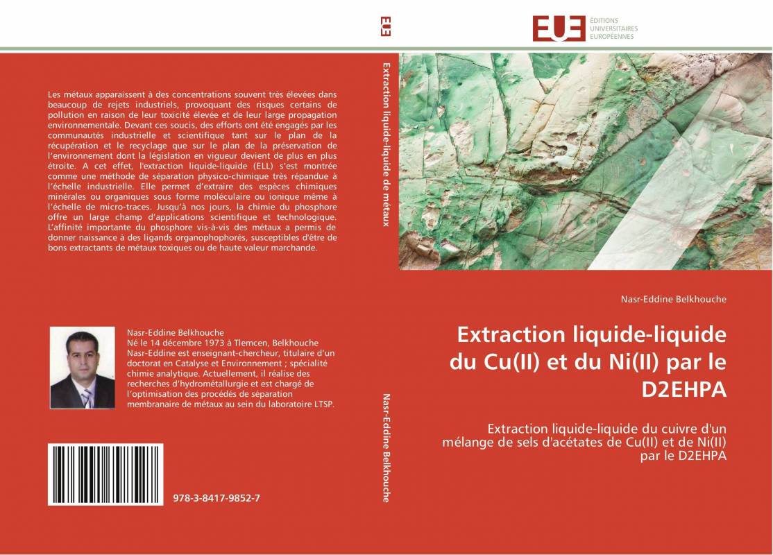 Extraction liquide-liquide du Cu(II) et du Ni(II) par le D2EHPA